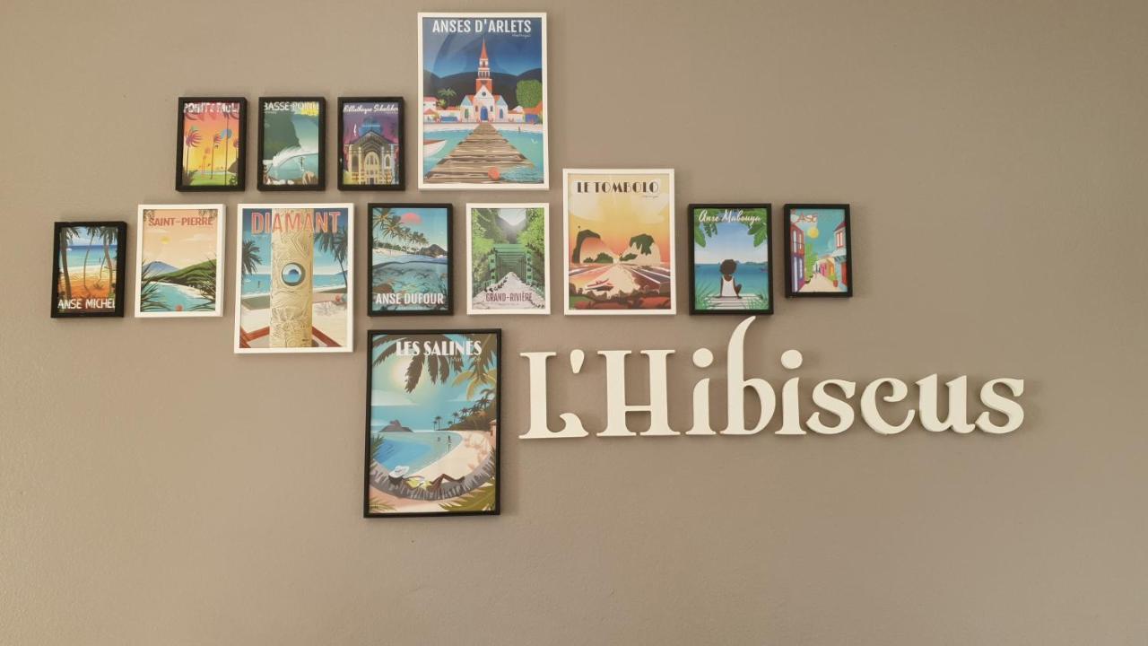 L'Hibiscus Piscine Et Plage Sainte-Luce Exteriör bild
